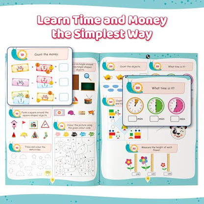 1200+ Brain Booster Activity Book for Kids Ages 5–9 | Theme Based Activity Book with 500+ Free Printable Worksheets & Parenting Tips | Puzzles, Mazes, Brain Teasers, Word Searches and Mind Games