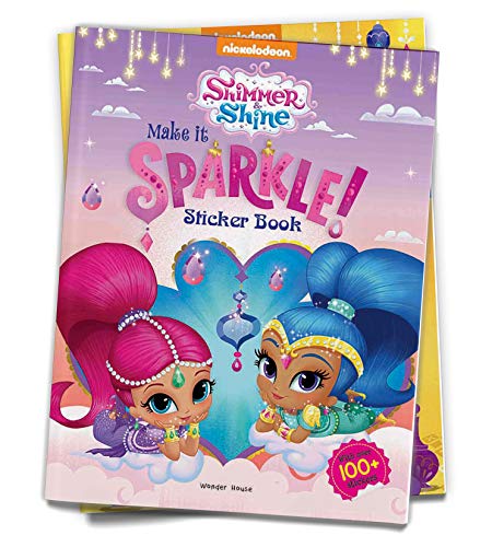 Make It Sparkle - Sticker Book For Kids (Shimmer And Shine) book cover