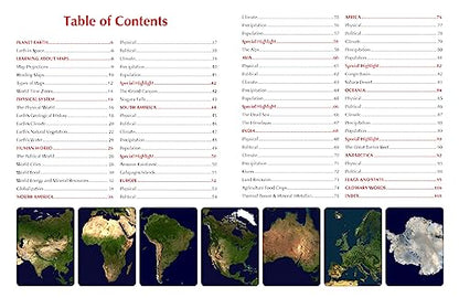 Pegasus World Atlas: A Journey Around the World - Discovering Countries, Cultures, Landmarks, and Geography in the Ultimate World Atlas for Kids