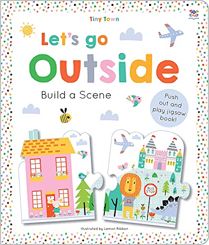 TINY TOWN BUILD-A-SCENE: LETS GO OUTSIDE book cover