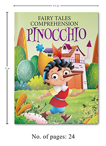 Fairy Tales Comprehension – Pinocchio A Classic Tale with Questions & Exercises | Develop Vocabulary & Reading Skills | Ages 5–8 | 2+ Hours of Literary Fun