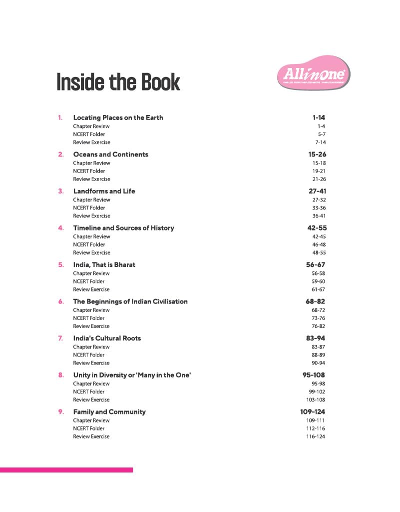 Arihant All in One Social Science for Class 6 | As per Recommendations of NEP 2020 | Based on the latest NCERT Exploring Society India and Beyond | ... Study, Complete Practice, Complete Assessment