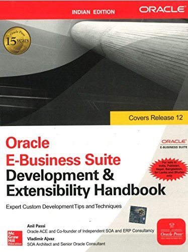 Oracle E-Business Suite Development & Extensibility Handbook book cover