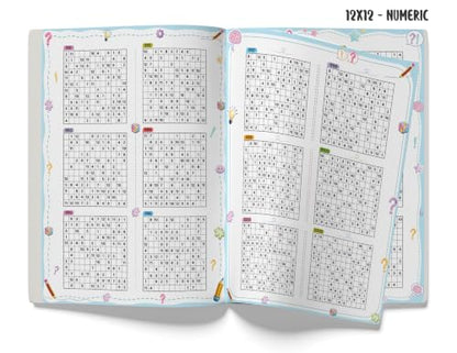 Sudoku Book for Kids | 1001+ Sudoku Puzzle Book for Kids & Adults | Brain Booster Activity Book - 4x4, 6x6, 9x9 & 12x12 Levels | Ages 8+ Years | Two Brothers Publications