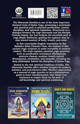 The Gheranda Samhita Book In English Srisa Chandra Vasu Sri Shiva Shiv ????? ?????? ?????? ??? Philosophy Of Yoga Original Lord Siva Books Purana Puran Sutras Gherand Sahinta Sahitya Sahito Sahitita