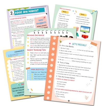 Little Economist- Wants and Needs- Financial Literacy Book for Kids Ages 7- 12