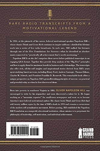 Napoleon Hill Is on the Air!: The Five Foundations for Success