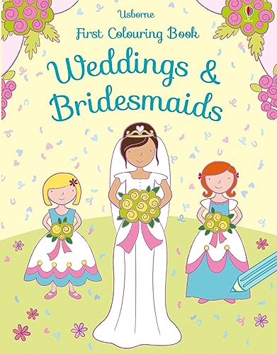 First Colouring Book Weddings book cover