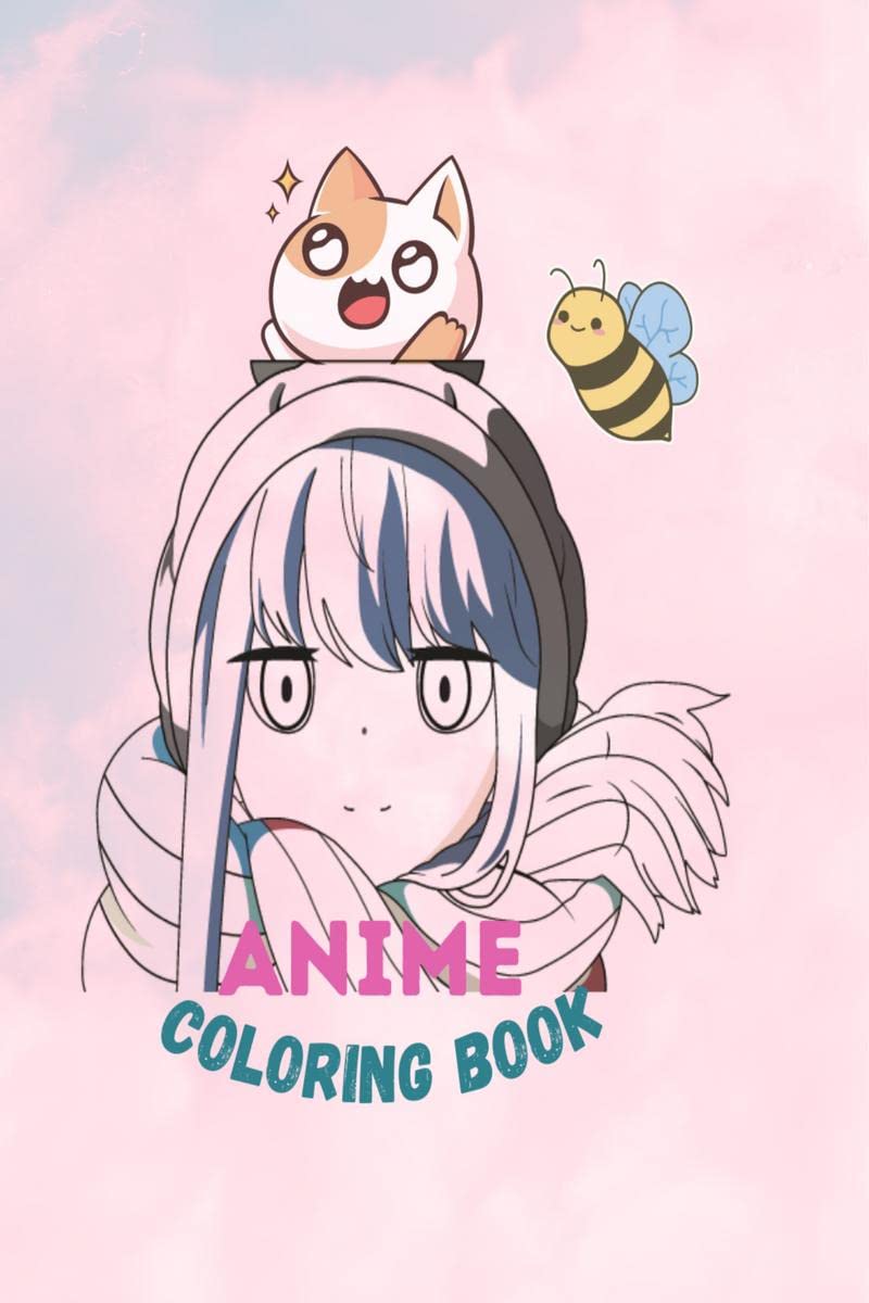 Anime Coloring Book : 31 Beautiful Japanese Anime Coloring Pages With Kawaii Drawings & Designs, For Teens And Adults