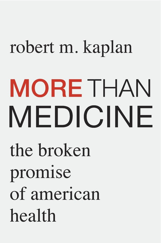 More than Medicine book cover