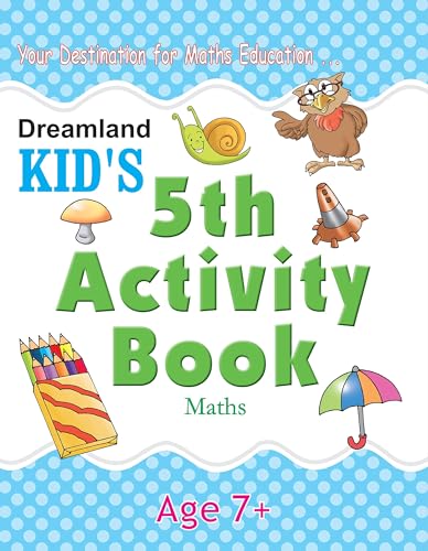 5th Activity Book - Maths book cover