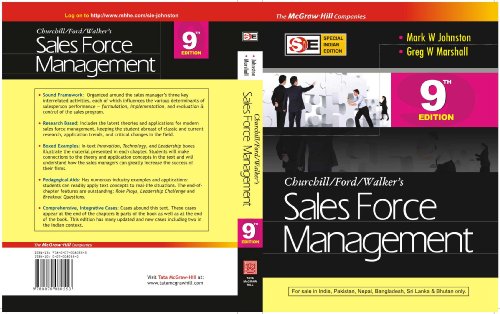 Sales Force Management book cover