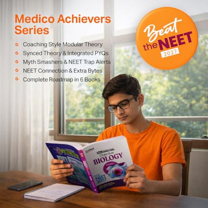 Arihant Objective Chemistry Volume 1 for NEET 2027 | Medico Achiever’s Series | 3000+ MCQs with PYQs Synced Modular Theory | Fully Revised NEET Preparation Book by Dr. R.k Gupta & Pooja Yadav