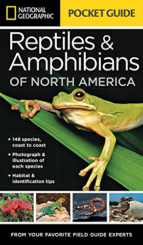 National Geographic Pocket Guide to Reptiles and Amphibians of North America book cover