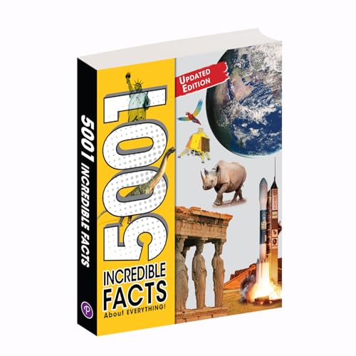 5001 Incredible Facts About Everything | Fact Book for Children | General Knowledge Book for Kids | Reference Book with Pictures