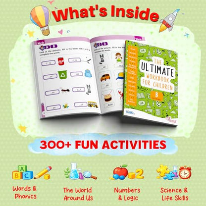 The Ultimate Workbook for Children 4-5 Years Old