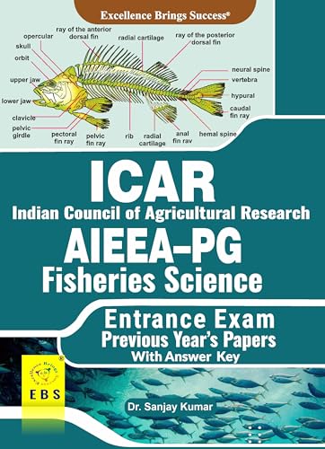 ICAR AIEEA PG Fisheries Science Entrance Exam Previous Year's Papers (English Medium)
