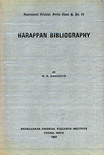 Harappan Bibliography book cover