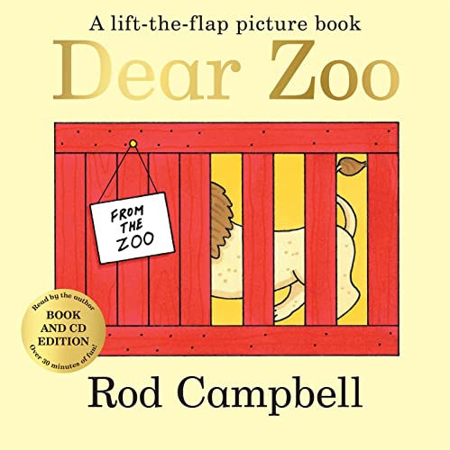 Dear Zoo: Picture Book and CD book cover