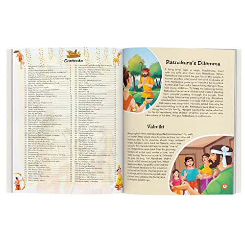 108 Ramayana Stories (Illustrated) - Story Book for Kids - English Short Stories - Epic of India - Bedtime Children Stories - 3 to 10 Years Old Children - Read Aloud to Infants, Toddlers