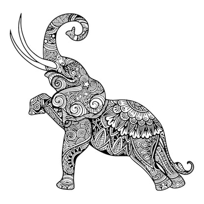 Animals Mandala Art Colouring Book 2026 for Kids (6-12 Years), Adults & Teens | Majestic Animal Art and Craft | tear out sheets | Stress Relief Art Therapy Coloring Books | Drawing & Painting Kit