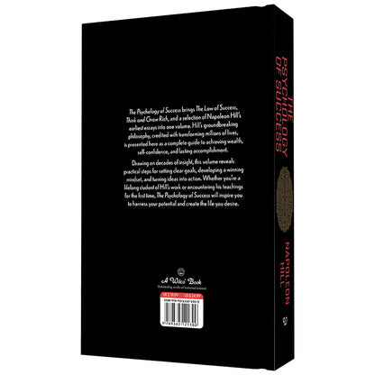 The Psychology of Success: includes Bestsellers Think and Grow Rich and The Law of Success by author Napoleon Hill -Training the Mind for Wealth and ... Psychology | Self-Improvement | Leadership