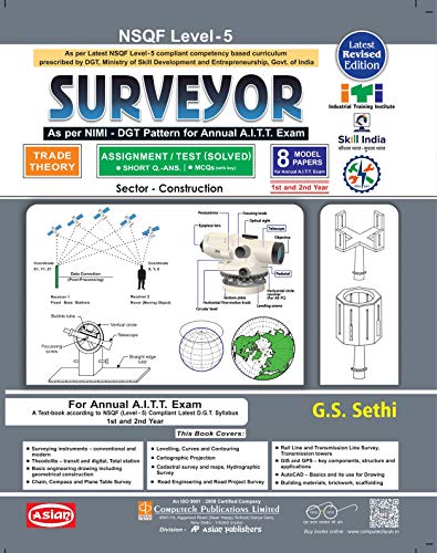 SURVEYOR (NSQF-5 ANNUAL SYLL.) TH. & ASST/TEST (SOL.) 1ST & 2ND YR.