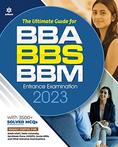 The Ultimate Guide for BBA/BBS/BBM Entrance Examination 2023 book cover