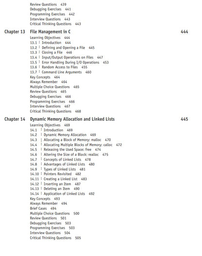 Programming in ANSI C | 9th Edition | Balagurusamy