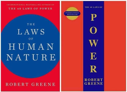 The Laws of Human Nature & Power Principles | Set of 2 Psychology Books | Leadership, Influence, Strategy, Behavior & Personal Growth Guides Paperback