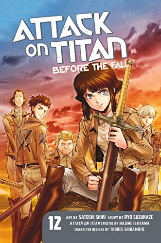 Attack on Titan: Before the Fall 12 book cover