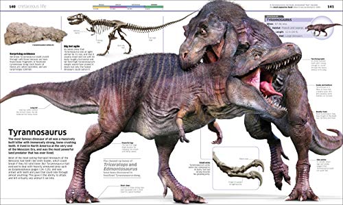 Knowledge Encyclopedia Dinosaur! An Illustrated Encyclopedia for Kids on Dinosaurs Extinction, Fossils, Prehistoric Life & Evolution
