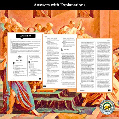 Almond Books ICSE Class 9 & 10 Julius Caesar Workbook with Answers | English Literature | Fully Solved | Latest 3rd Edition 2026–2027.