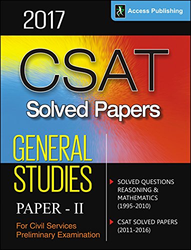 CSAT - Solved Papers for Civil Services Preliminary Examination (General Studies Paper II) by Access book cover