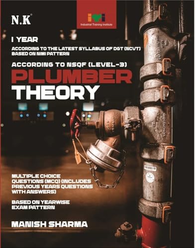 NK ITI Plumber Theory Year 1 NSQF Level 3 Book English Medium By Manish Sharma