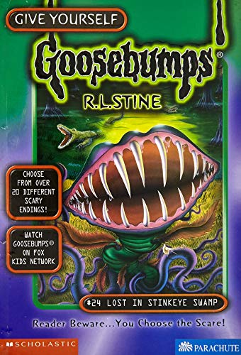 GYGB #24 LOST IN THE STINKEYS SWAMP book cover