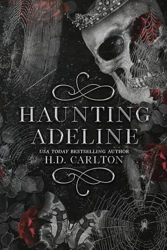 Haunting Adeline Dark Romance Fiction Novel, Gothic Mystery Thriller Book, Psychological Suspense Love Story, Emotional Horror Romance Reading Collection