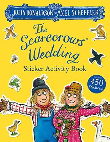 THE SCARECROWS WEDDING Sticker Book book cover