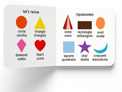 My First Book of Shapes - Forme : My First English Italian Board Book (English - Italiano)