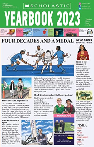 SCHOLASTIC INDIA YEAR BOOK 2023 book cover