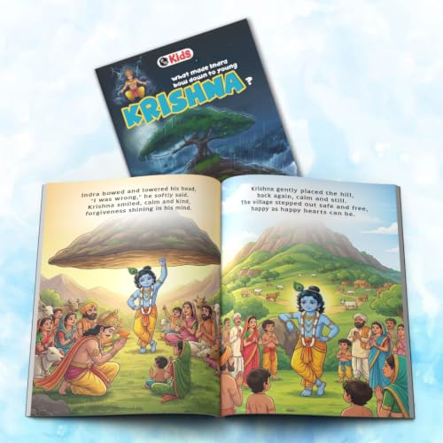 Mythology Story of Gods For Kids (Set of 5 Books) | Ganesha, Hanuman, Krishna, Rama, Bhakta Prahlad & Vishnu | Colourfully Illustrated Easy Spiritual Tales with Moral Values