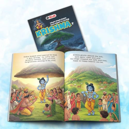 Mythology Story of Gods For Kids (Set of 5 Books) | Ganesha, Hanuman, Krishna, Rama, Bhakta Prahlad & Vishnu | Colourfully Illustrated Easy Spiritual Tales with Moral Values