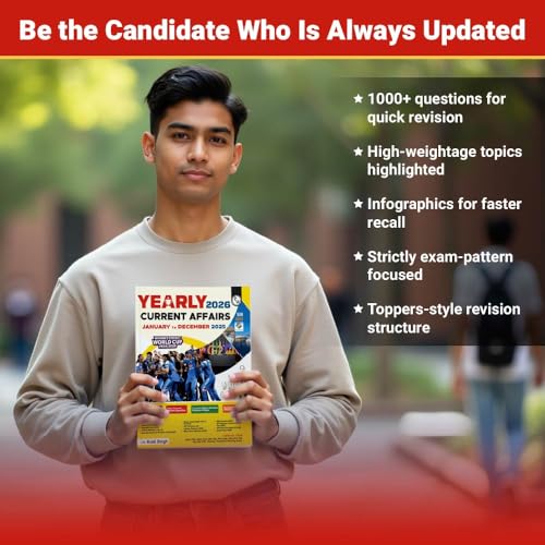 PW Yearly Current Affairs Magazine January to December 2025 By Krati Singh (English Edition) | For SSC, Banking, Teaching, Railway, Defence & Other Competitive Exams 2026-27