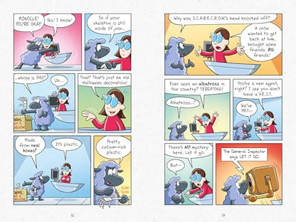 Agents of S.U.I.T.: Wild Ghost Chase:A Laugh-Out-Loud Comic Book Adventure!: A Laugh-Out-Loud InvestiGators Comic Book Adventure!
