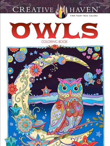 Creative Haven Owls Coloring Book (Creative Haven Coloring Books) book cover