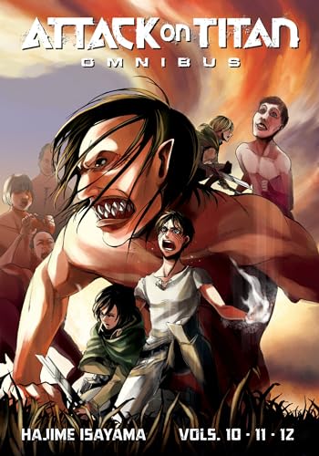 Attack on Titan Omnibus 4 (Vol. 10-12) book cover