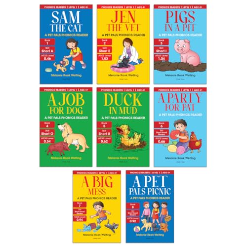Phonics Reader Level 1 (Pack of 8)