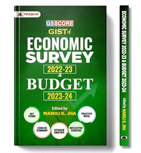 GS Score GIST of Economic Survey 2022-23 & Budget 2023-24 by Manoj K. Jha
