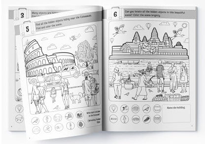 Lots to Spot On The Holiday: Search, Find and Color Activity Book