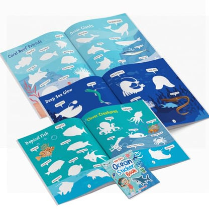 My First Sticker Book - Ocean - Activity Book for Kids - Stickers for Children - Age 3+ Years